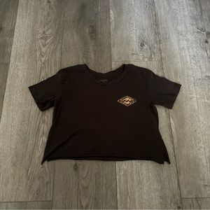 Billabong Oversized Crop Crewneck T-Shirt Size Medium